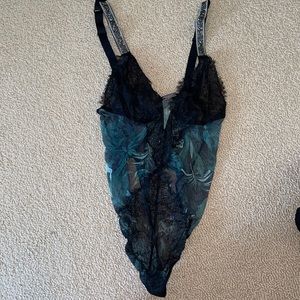 Victoria’s Secret Green and black lingerie